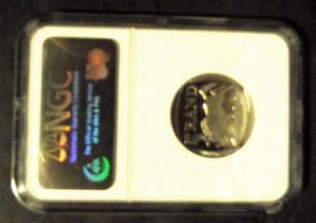 Mandela 2000 R5 - graded PF64 Ultra Cameo