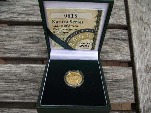 Gold coin - Natura Series - 1/10th ounce