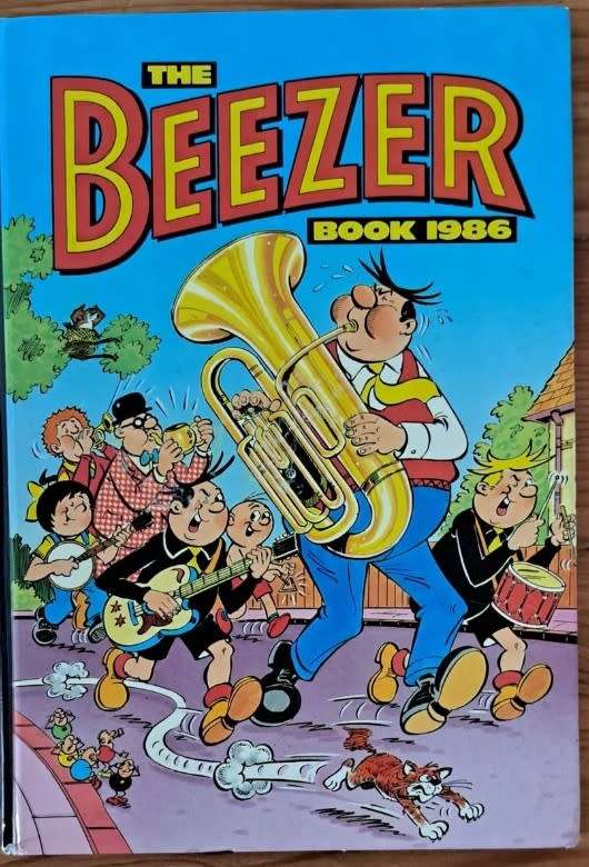 The Beezer comic book annual 1986