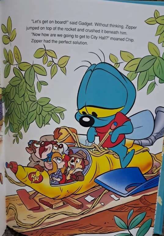 Walt Disney Chip and Dale rescue rangers Fake me to your leader