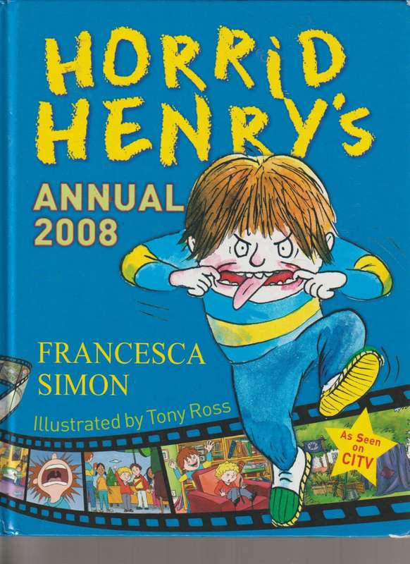Horrid Henry`s Comic book annual 2008 kids children youngsters story book