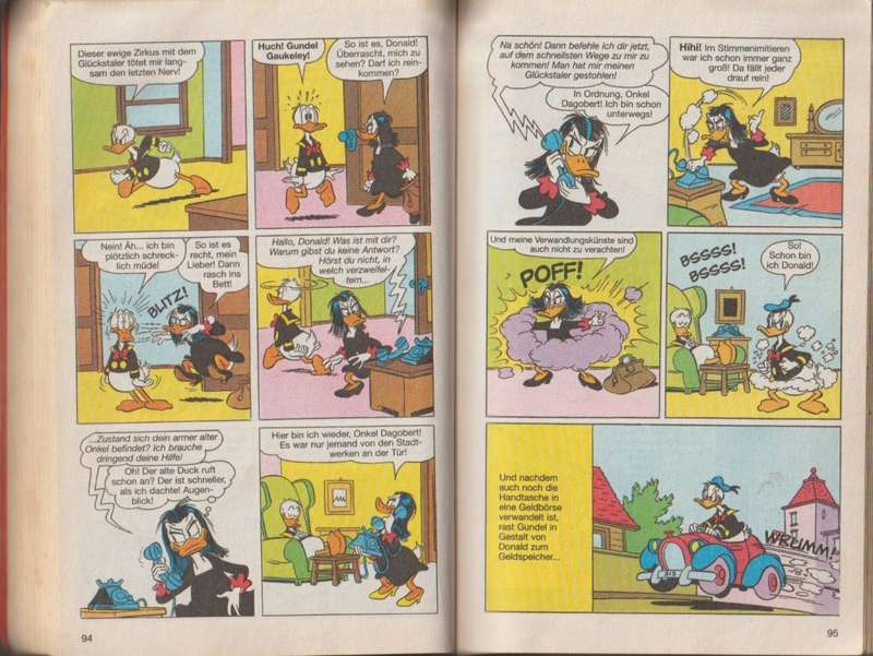 Hexerei Mit Gundel Gaukeley 2012 Walt disney comic book in german