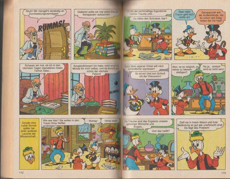 Walt Disney Jumbo book #152 - Lustiges Taschenbuch 1990 German kids comic book