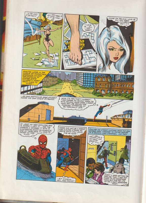 Spider-man comic book annual 1984 rare vintage old school collectable (DC Marvel)