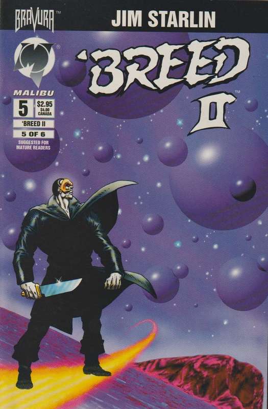 Malibu Comics Breed II Book of Revelation (1994) #5 comic book old vintage rare