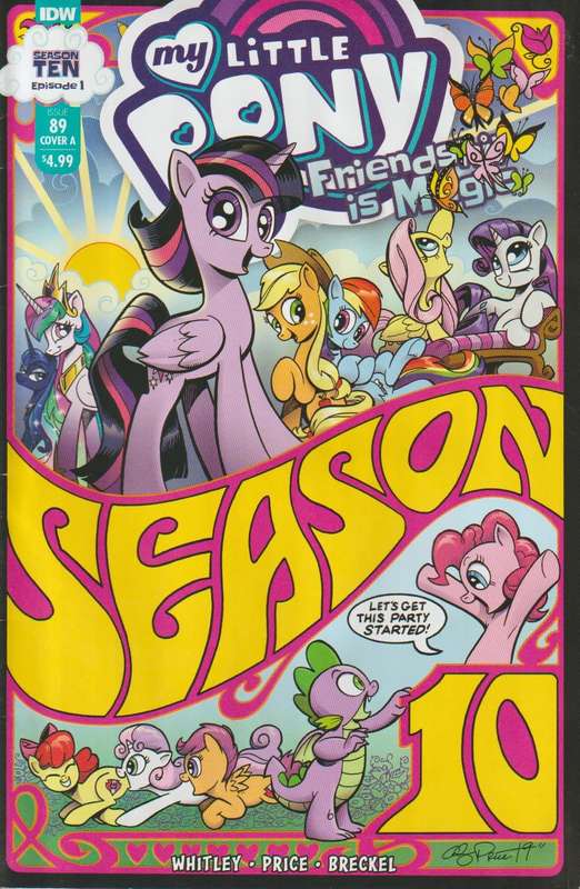 My Little Pony Friendship Is Magic (2012 IDW) #89A rare collectable comic book girls