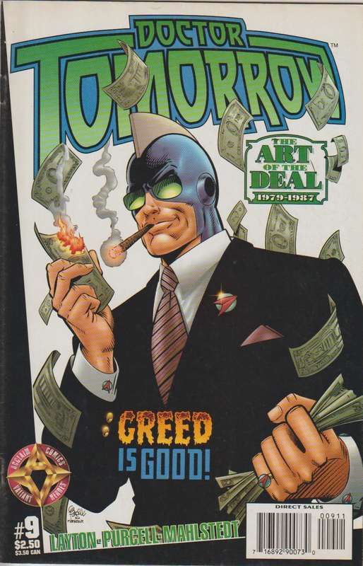 Acclaim Comics Doctor Tomorrow (1997) #9  rare old vintage collectable