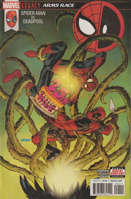 Marvel comics Spider-Man spiderman Deadpool (2016) #25 rare collectable