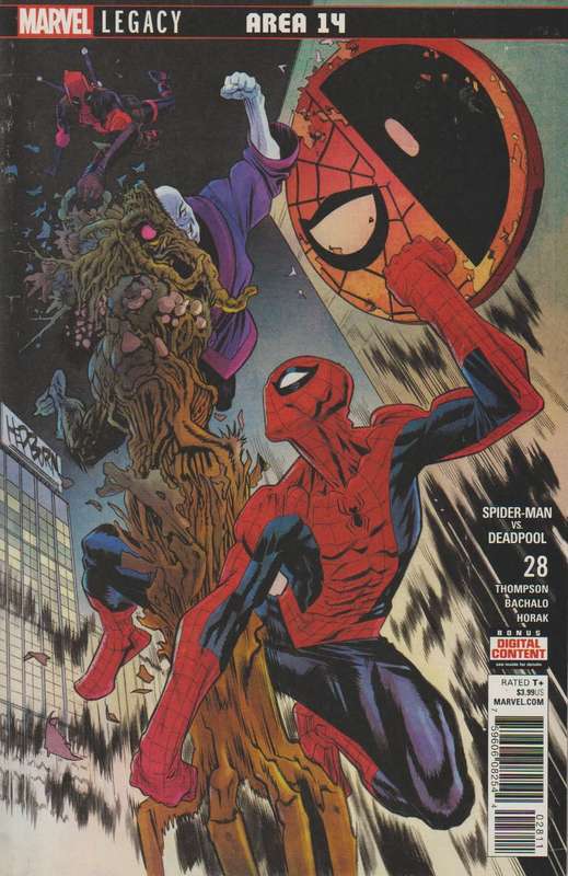 Marvel comics Spider-Man spiderman Deadpool (2016) #28 rare collectable