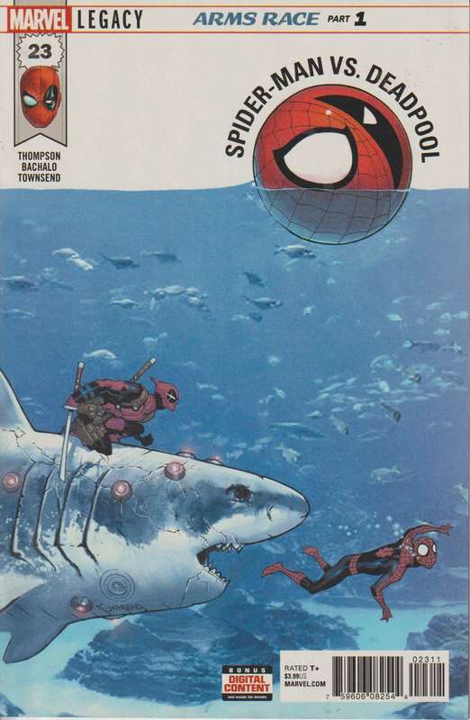 Marvel comics Spider-Man spiderman Deadpool (2016) #23A rare collectable