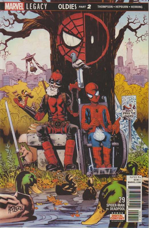 Marvel comics Spider-Man spiderman Deadpool (2016) #29 rare collectable