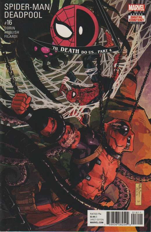 Marvel Comics Spider-Man spiderman Deadpool (2016) #16A rare collectable