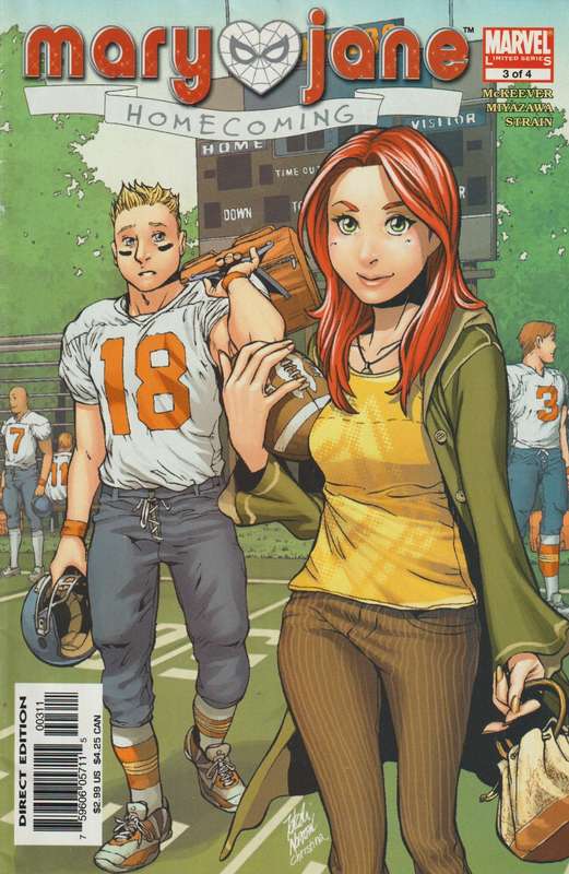 Marvel Comics Mary Jane Homecoming (2005) #3 rare collectable