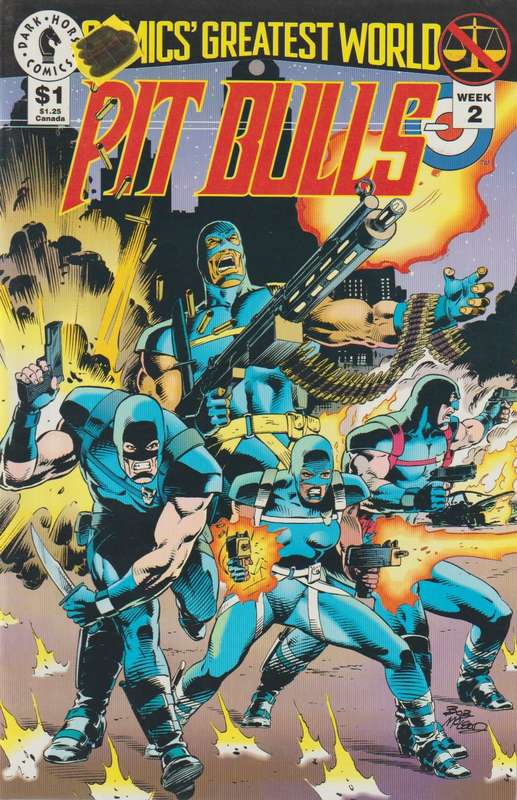 Dark Horse Comics Comics Greatest World Pit Bulls (1993) #1 rare old vintage collectable
