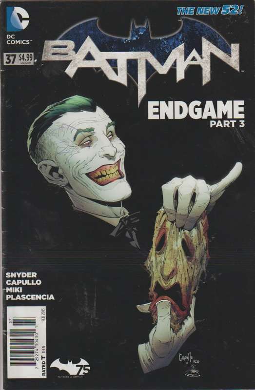 DC Comics Batman #37A (2011) 2nd Series rare vintage old collectable