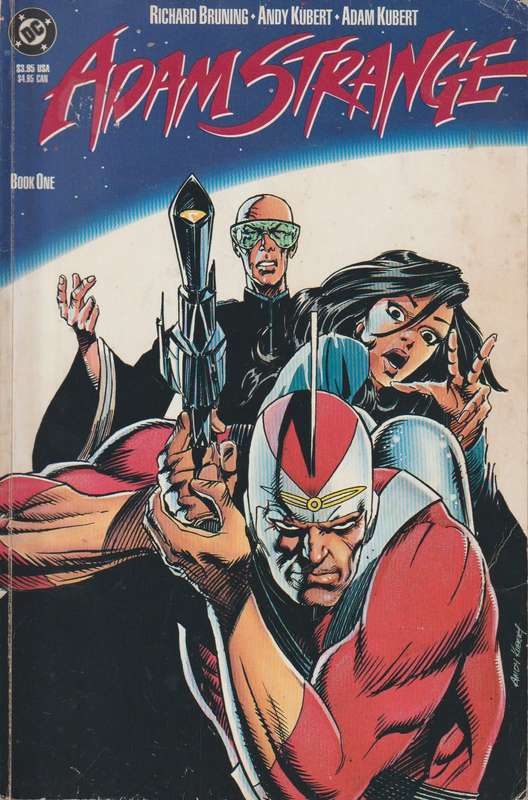 DC comics Adam Strange #1 (1991) The man of two wolrds comic book old rare vintage collectable
