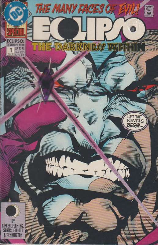 DC comics Eclipso The Darkness Within (1992) #1D old rare vintage collectable