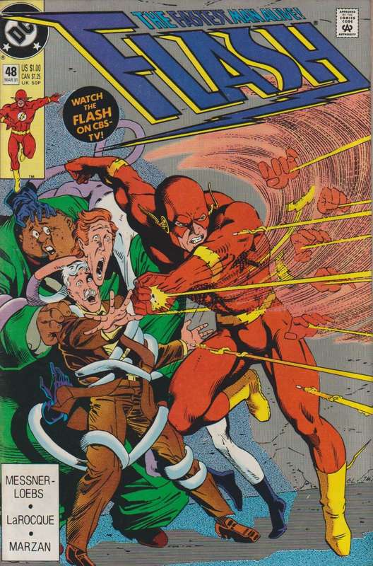 DC Comics The Flash (1987 2nd Series) #48 old rare vintage collectable