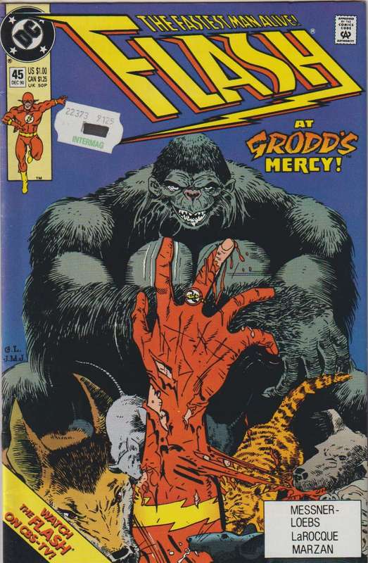 DC Comics The Flash (1987 2nd Series) #45 old rare vintage collectable