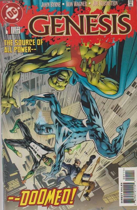 DC Comics Genesis The Source Of All Power #1 (1997) collectable old