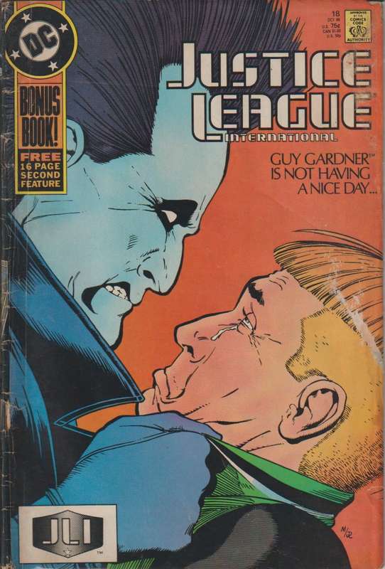 DC Comics Justice League America (1987) #18 rare vintage collectable