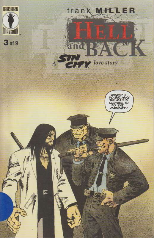 Dark Horse Comics - Sin City Hell and Back (1999) #3 rare vintage old collectable
