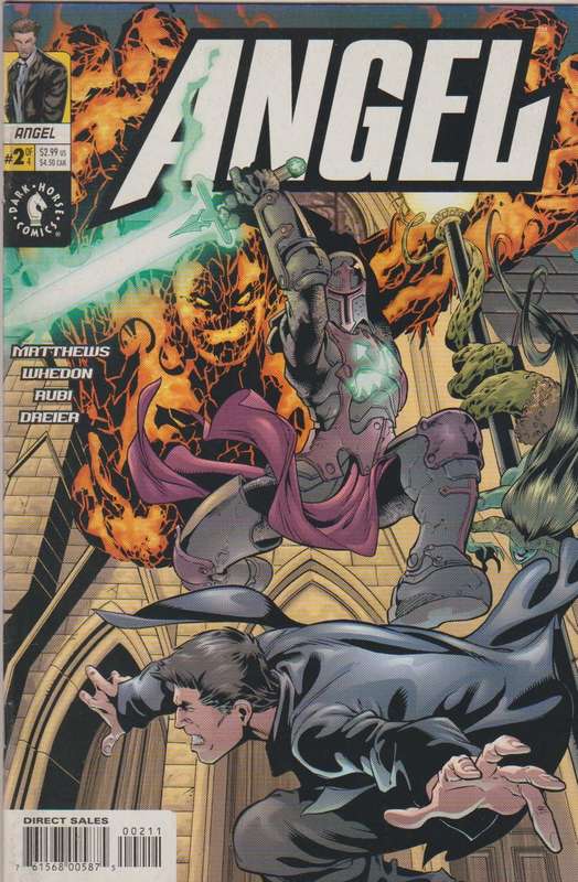 Dark Horse Comics Angel (2001 2nd Series) #2A rare vintage old collectable