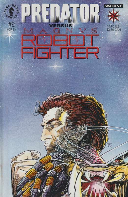 Dark Horse comics Predator vs. Magnus Robot Fighter (1992) #2 rare old vintage collectable