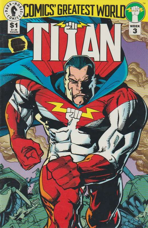 Dark Horse Comics Greatest World Titan (1993) #1 rare old vintage collectable