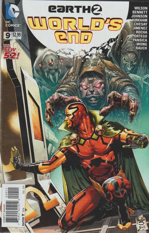 DC comics Earth 2 Worlds End (2014) #9 rare old vintage collectable