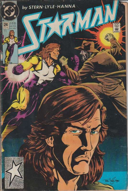 DC Comics Starman (1988 1st Series) #24 rare old vintage collectable