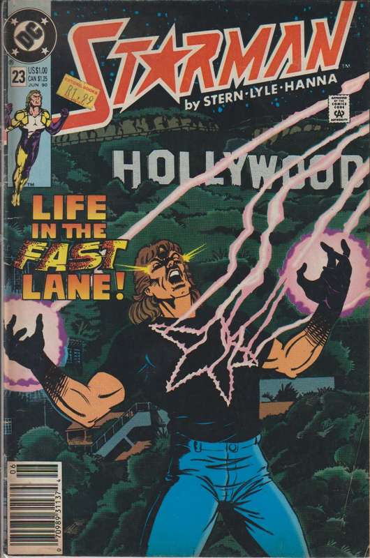 DC Comics Starman (1988 1st Series) #23 rare old vintage collectable