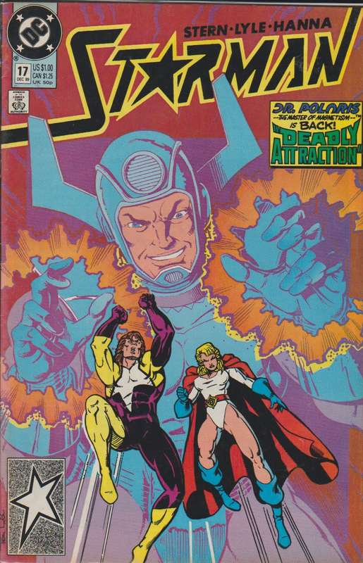 DC Comics Starman (1988 1st Series) #17 rare old vintage collectable