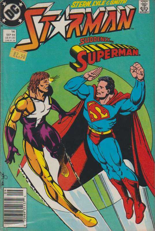 DC Comics Starman (1988 1st Series) #14 rare old vintage collectable
