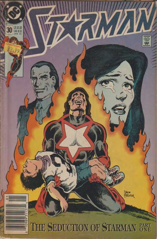 DC Comics Starman (1988 1st Series) #30 rare old vintage collectable