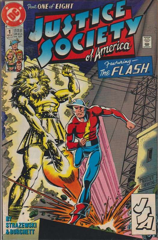 DC Comics Justice Society of America (1991 1st Series) #1 rare old vintage collectable