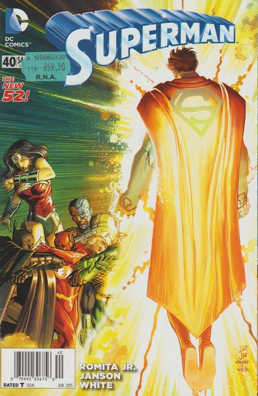 DC Comics Superman (2011 3rd Series) #40A rare old vintage collectable