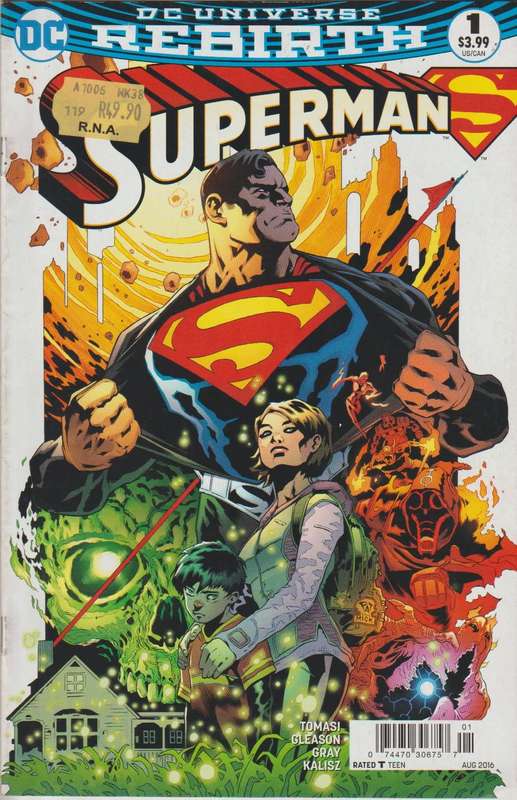 DC Comics Superman (2016 4th Series) #1A rare old vintage collectable