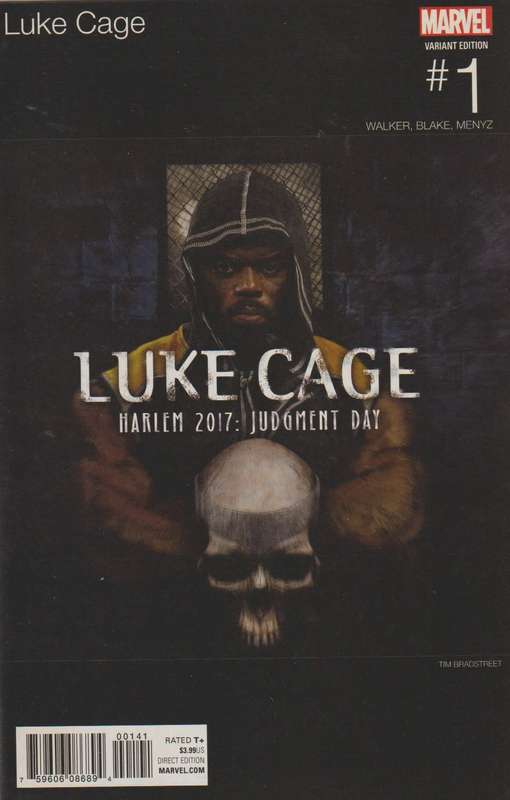 Marvel comics Luke Cage (2017 1st Series) #1E rare old vintage collectable