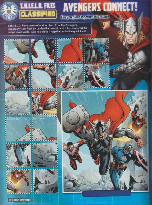Marvel The Mighty Avengers Activity and comic book x4 for kids children boys