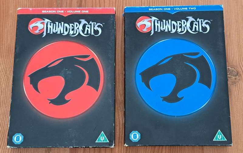 Thundercats (1985) TV series complete DVD collection Season one Volume 1 and 2 box set - vintage & c