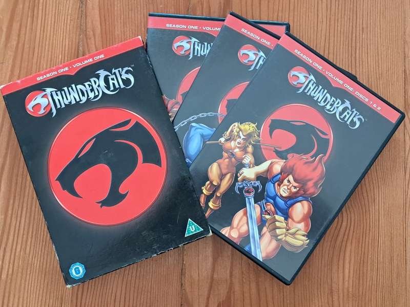 Thundercats (1985) TV series complete DVD collection Season one Volume 1 and 2 box set - vintage & c