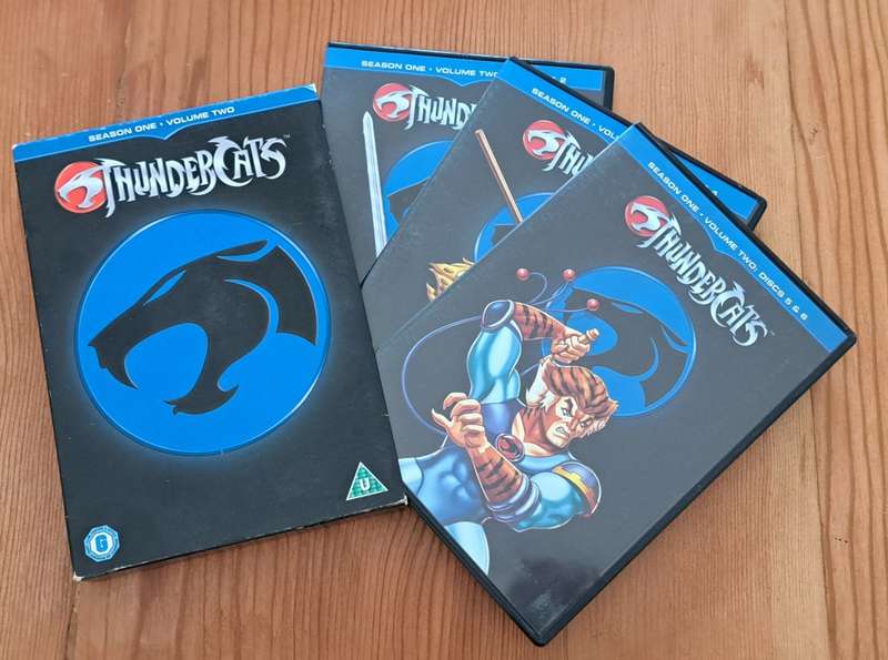 Thundercats (1985) TV series complete DVD collection Season one Volume 1 and 2 box set - vintage & c