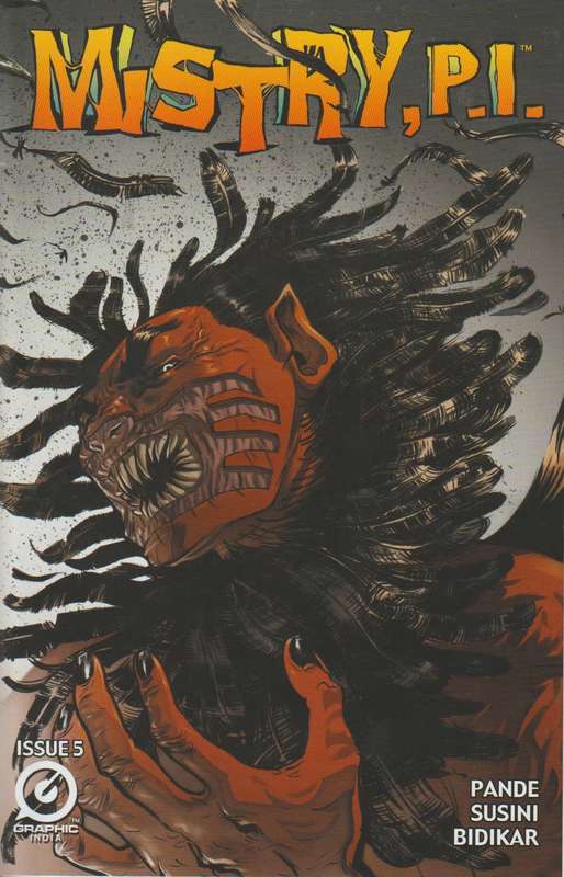 Graphic India comics Mistry, P.I. #5 (2015) (marvel DC rare collectable)