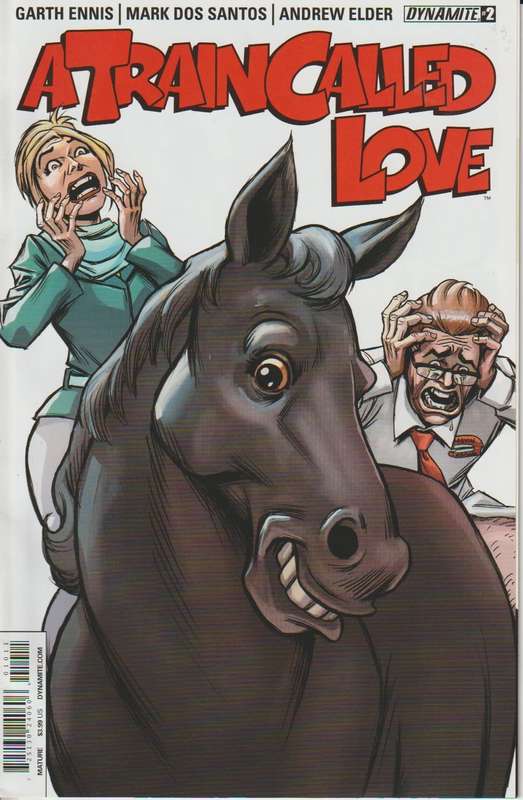 Dynamite Comic books A Train Called Love (2015) #2A (marvel DC rare collectable)