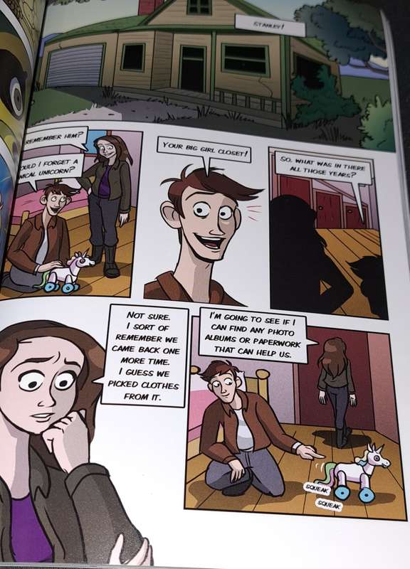 Five Nights at Freddy`s THE SILVER EYES Graphic Novel comic book 2020 collectable