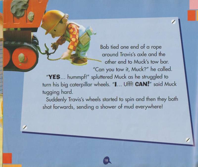 Bob the Builder Mucky Muck soft cover classic kids children`s story book