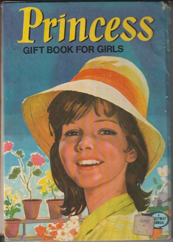 Princess Gift Book for Girls 1972 rare vintage collectable old comic cartoon love story romance