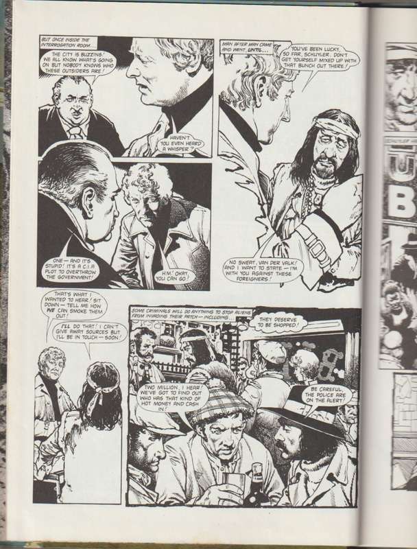 Van der Valk Annual 1978 comic cartoon book hard cover rare old vintage collectable in English