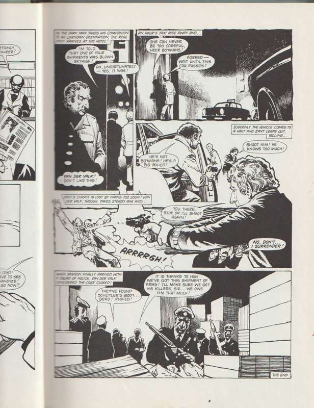 Van der Valk Annual 1978 comic cartoon book hard cover rare old vintage collectable in English